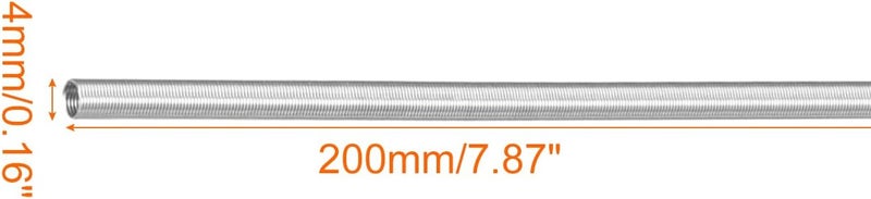 Rebower Heating Element Coil Wire Kiln Furnace Heater Wire [for Metal Casting, Heat Treating,] - AC220V 500W / AC110V 125W /4mm x 200mm /15 Pcs - Image 2